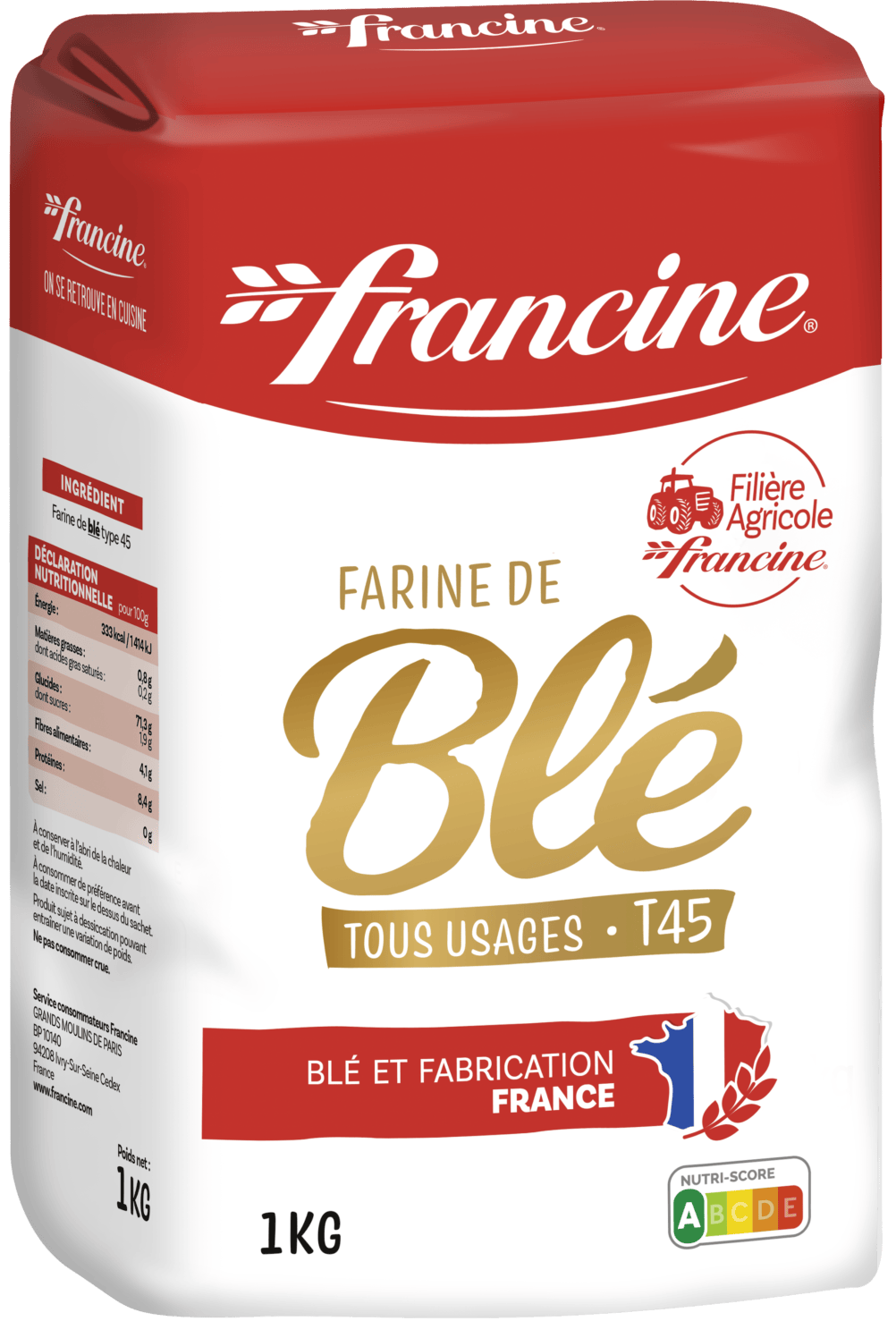 Farine de blé T45