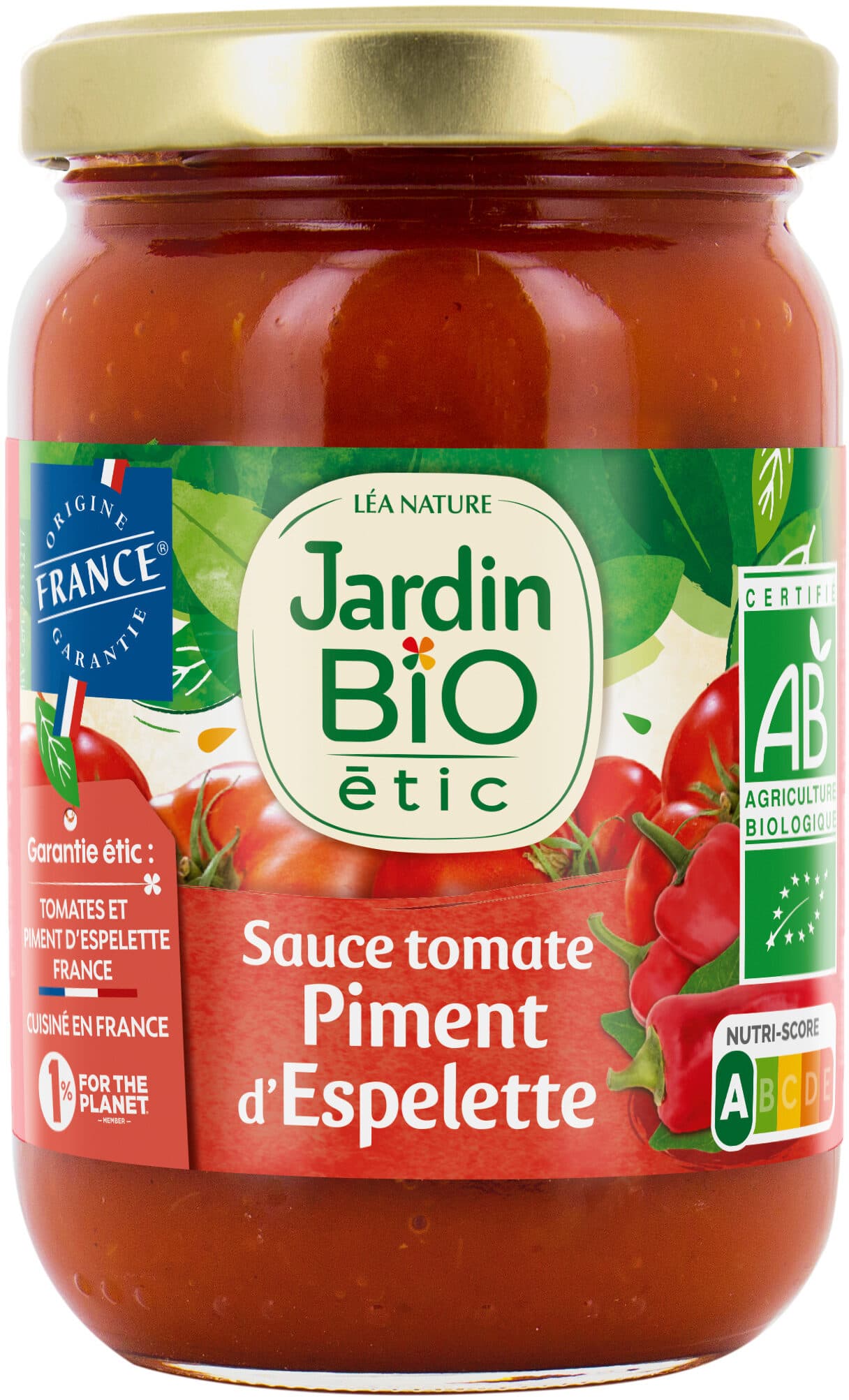 Sauce tomate Bio