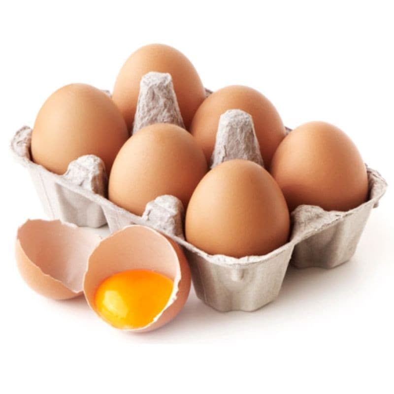 Œufs frais x6