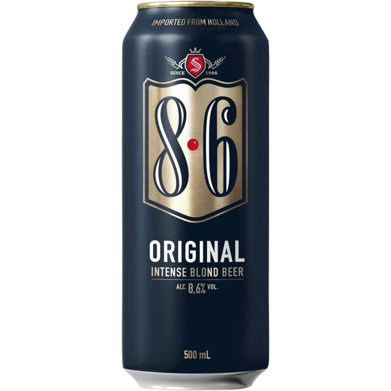 8.6 Original (bière blonde) 8,6% 50 cl