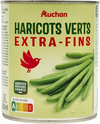 Auchan Haricots Verts Extra-Fins