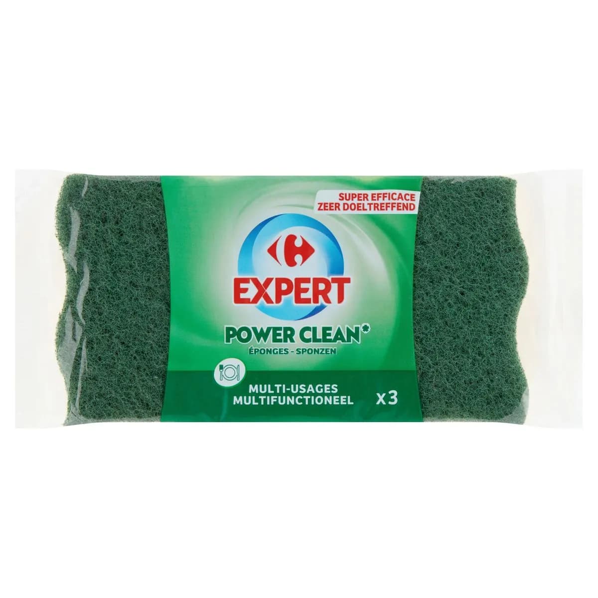 Carrefour Expert Power Clean éponges x3